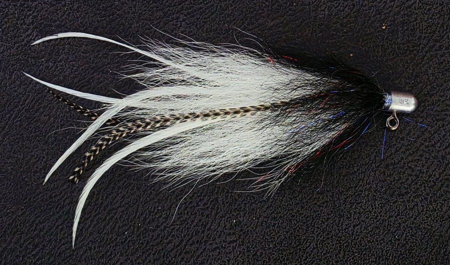 Black / White Jig Fly